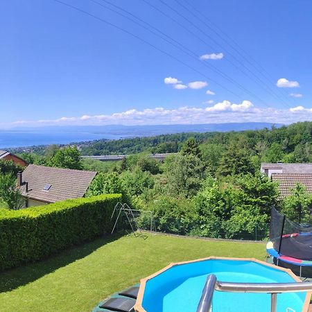 Joli Studio Avec Terrasse Et Vue Exclusivement Pour Non Fumeurs 贝尔蒙叙尔洛桑 外观 照片