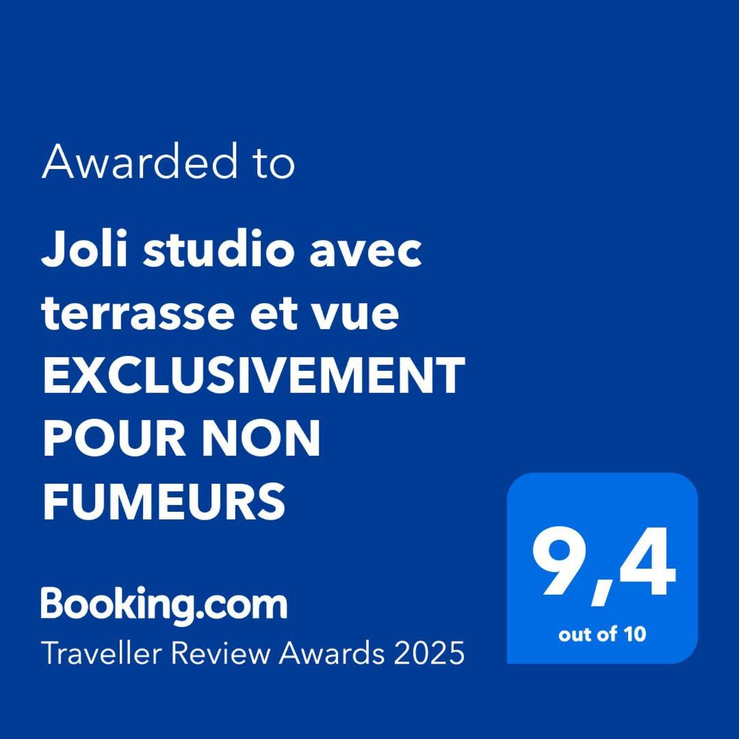 Joli Studio Avec Terrasse Et Vue Exclusivement Pour Non Fumeurs 贝尔蒙叙尔洛桑 外观 照片
